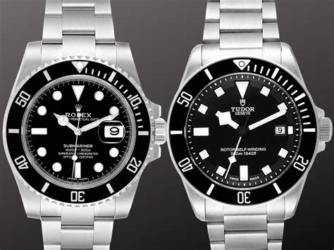 tudor submariner vs rolex